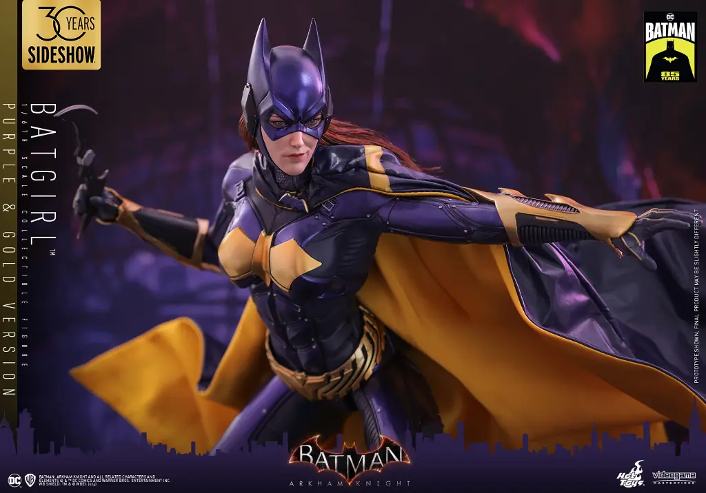 Batgirl (Purple and Gold Version) EXCLUSIVE  "Batman: Arkham Knight" HOT TOYS – PREVENTA 