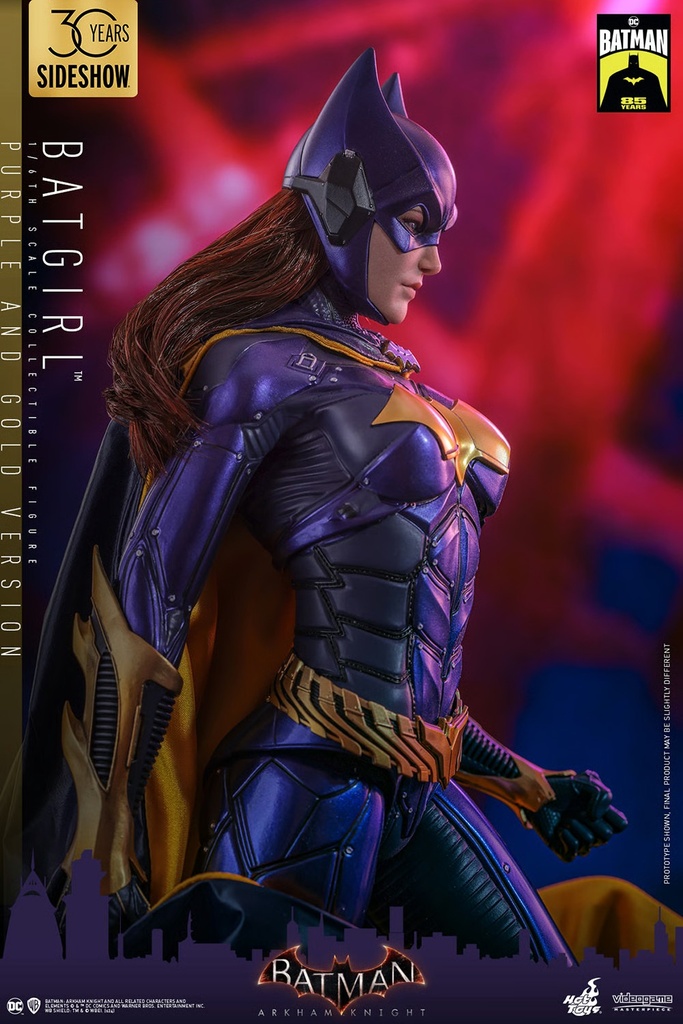 Batgirl (Purple and Gold Version) EXCLUSIVE  "Batman: Arkham Knight" HOT TOYS – PREVENTA 