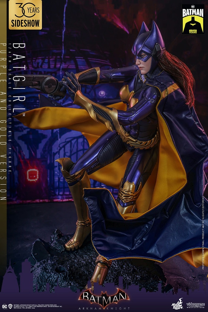 Batgirl (Purple and Gold Version) EXCLUSIVE  "Batman: Arkham Knight" HOT TOYS – PREVENTA 