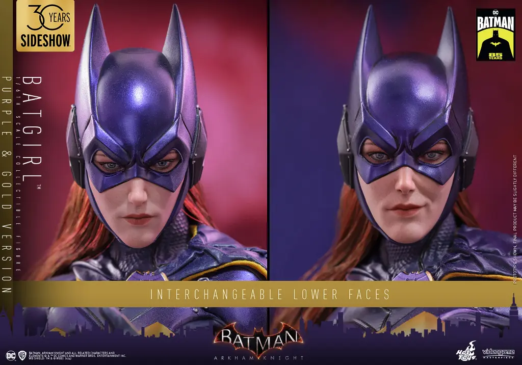 Batgirl (Purple and Gold Version) EXCLUSIVE  "Batman: Arkham Knight" HOT TOYS – PREVENTA 