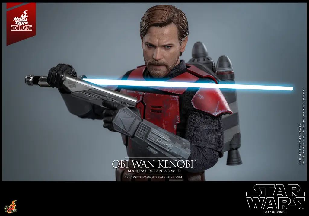 Obi-Wan Kenobi (Mandalorian Armor) EXCLUSIVE  "Star Wars: The Clone Wars" HOT TOYS – PREVENTA