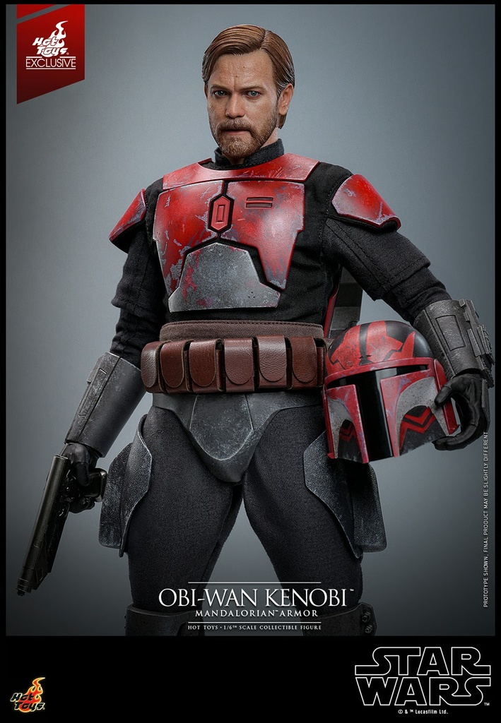 Obi-Wan Kenobi (Mandalorian Armor) EXCLUSIVE  "Star Wars: The Clone Wars" HOT TOYS – PREVENTA