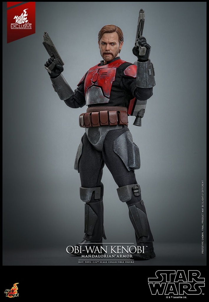Obi-Wan Kenobi (Mandalorian Armor) EXCLUSIVE  "Star Wars: The Clone Wars" HOT TOYS – PREVENTA