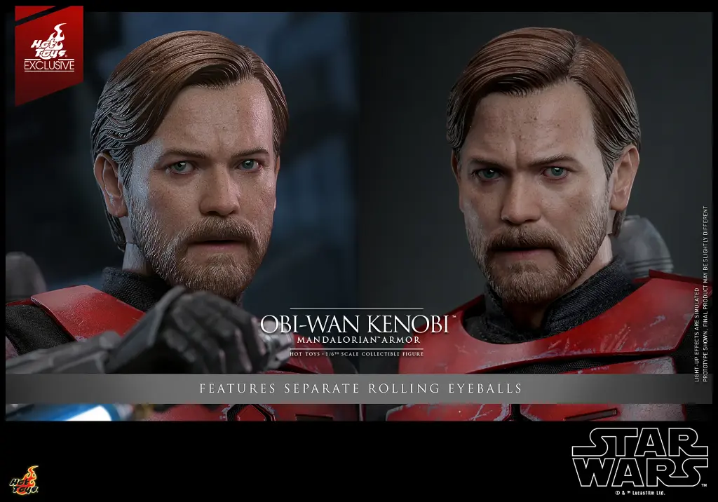 Obi-Wan Kenobi (Mandalorian Armor) EXCLUSIVE  "Star Wars: The Clone Wars" HOT TOYS – PREVENTA