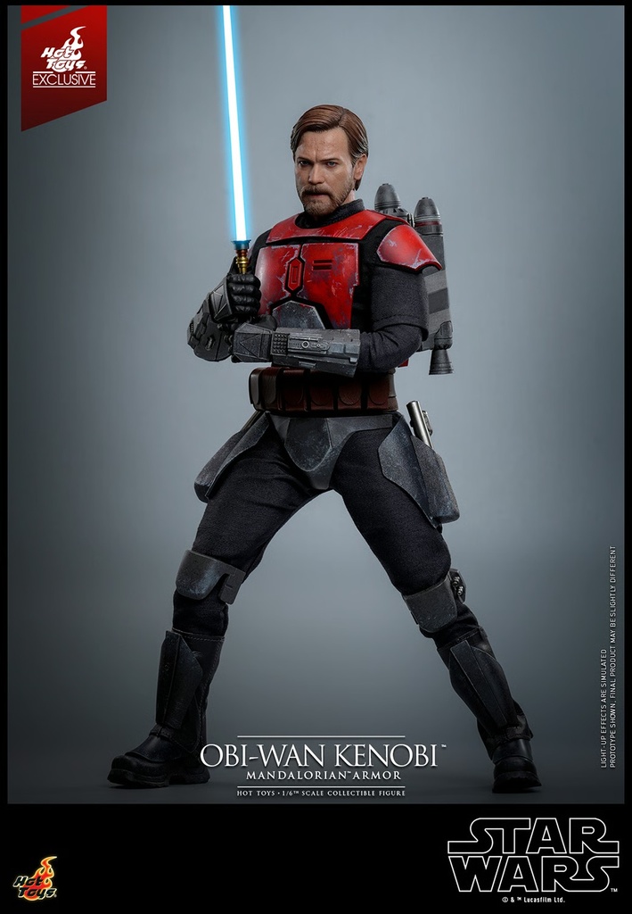 Obi-Wan Kenobi (Mandalorian Armor) EXCLUSIVE  "Star Wars: The Clone Wars" HOT TOYS – PREVENTA