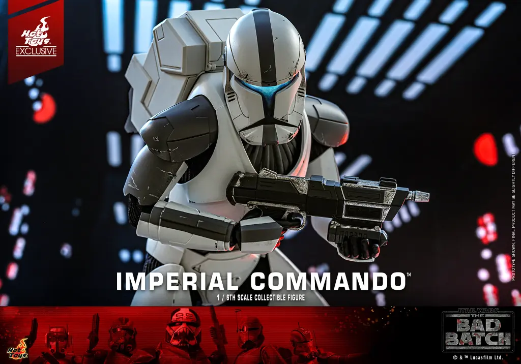 Imperial Commando EXCLUSIVE  "Star Wars: The Bad Batch series" HOT TOYS – PREVENTA 