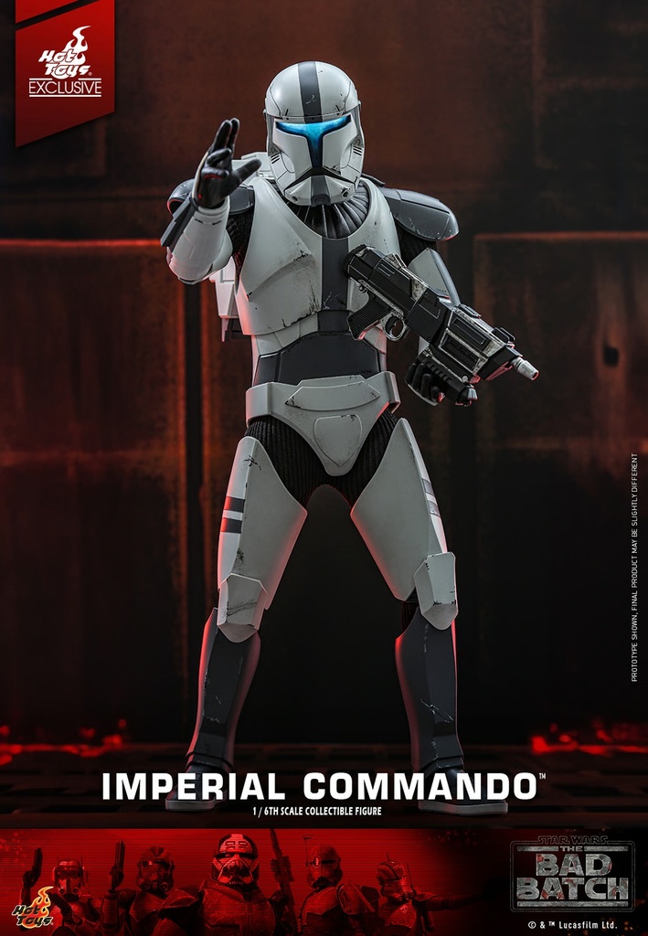 Imperial Commando EXCLUSIVE  "Star Wars: The Bad Batch series" HOT TOYS – PREVENTA 