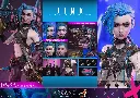 Jinx Arcane League of Leguends - HOT TOYS - PREVENTA 