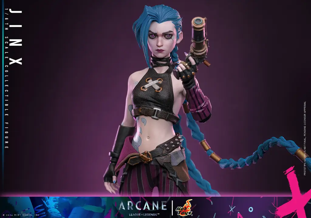 Jinx Arcane League of Leguends - HOT TOYS - PREVENTA 