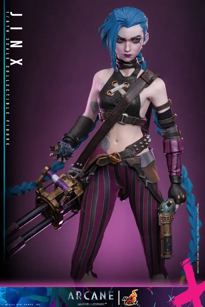 Jinx Arcane League of Leguends - HOT TOYS - PREVENTA 