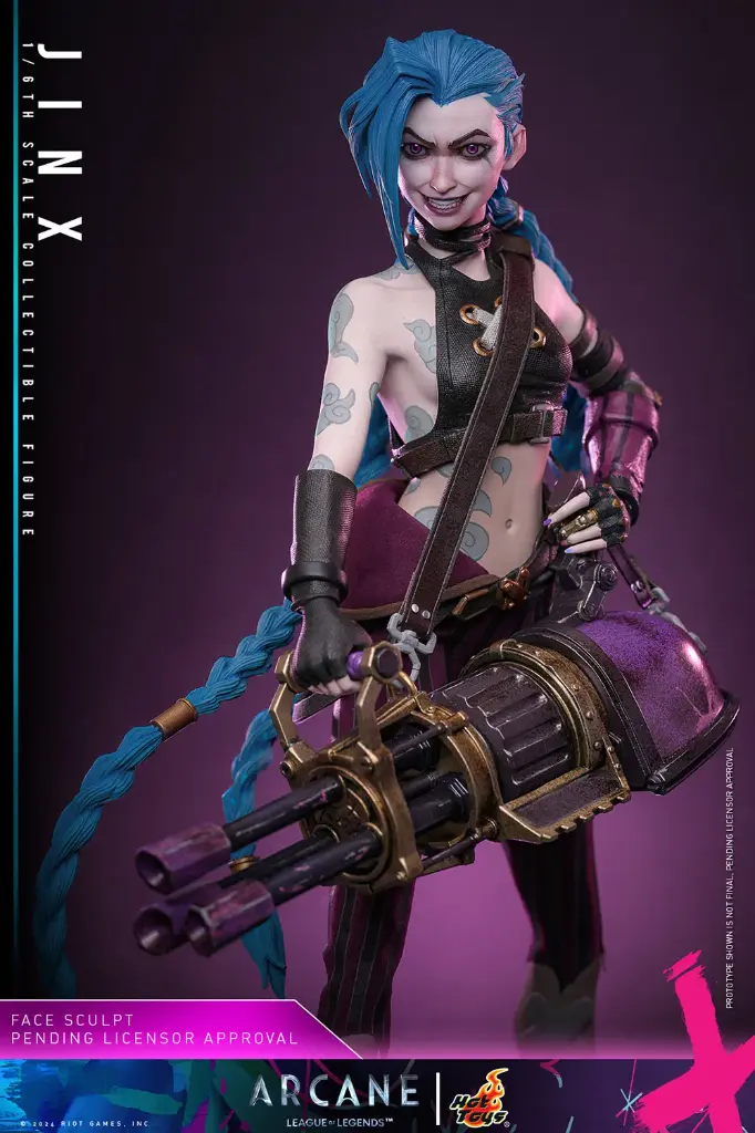 Jinx Arcane League of Leguends - HOT TOYS - PREVENTA 