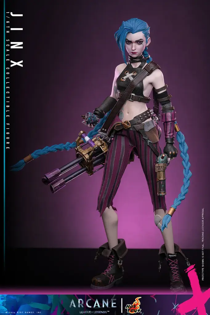 Jinx Arcane League of Leguends - HOT TOYS - PREVENTA 