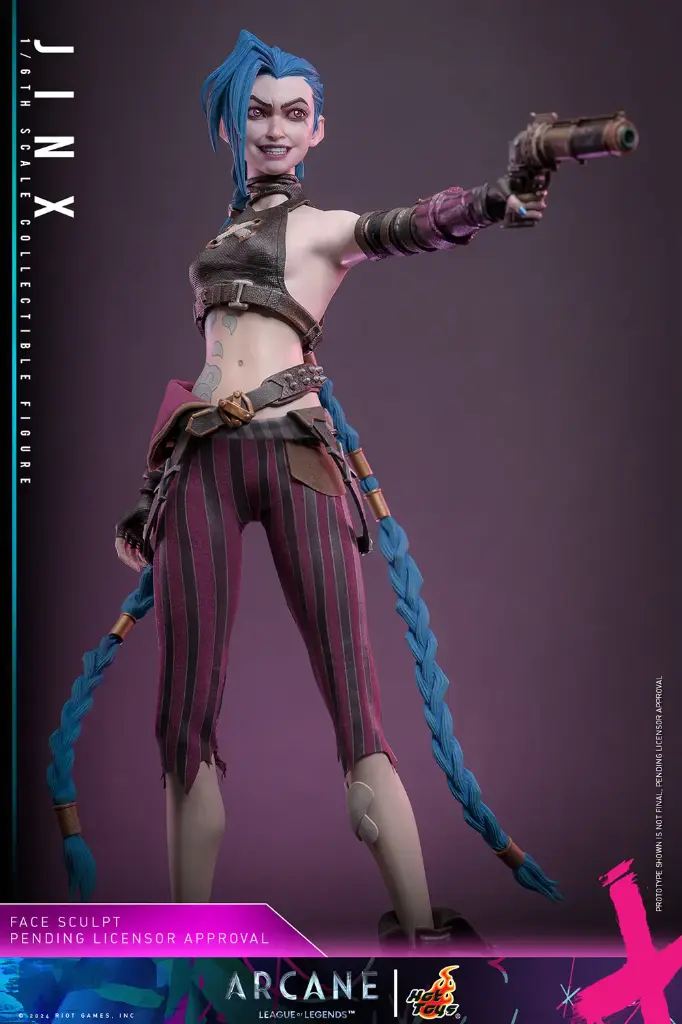 Jinx Arcane League of Leguends - HOT TOYS - PREVENTA 