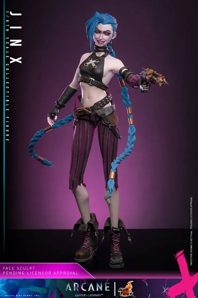 Jinx Arcane League of Leguends - HOT TOYS - PREVENTA 