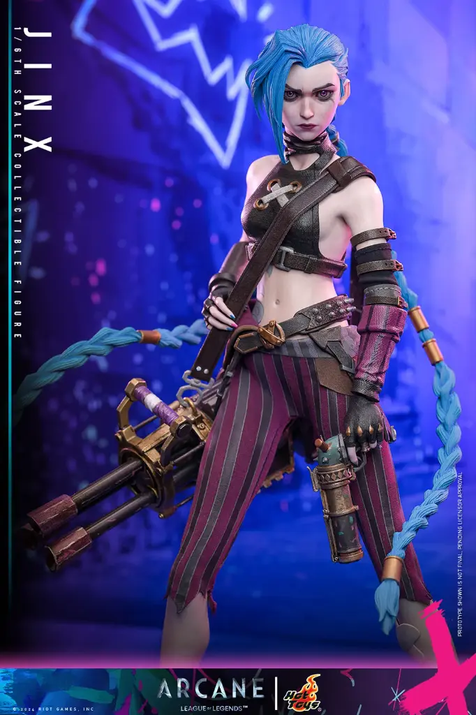 Jinx Arcane League of Leguends - HOT TOYS - PREVENTA 