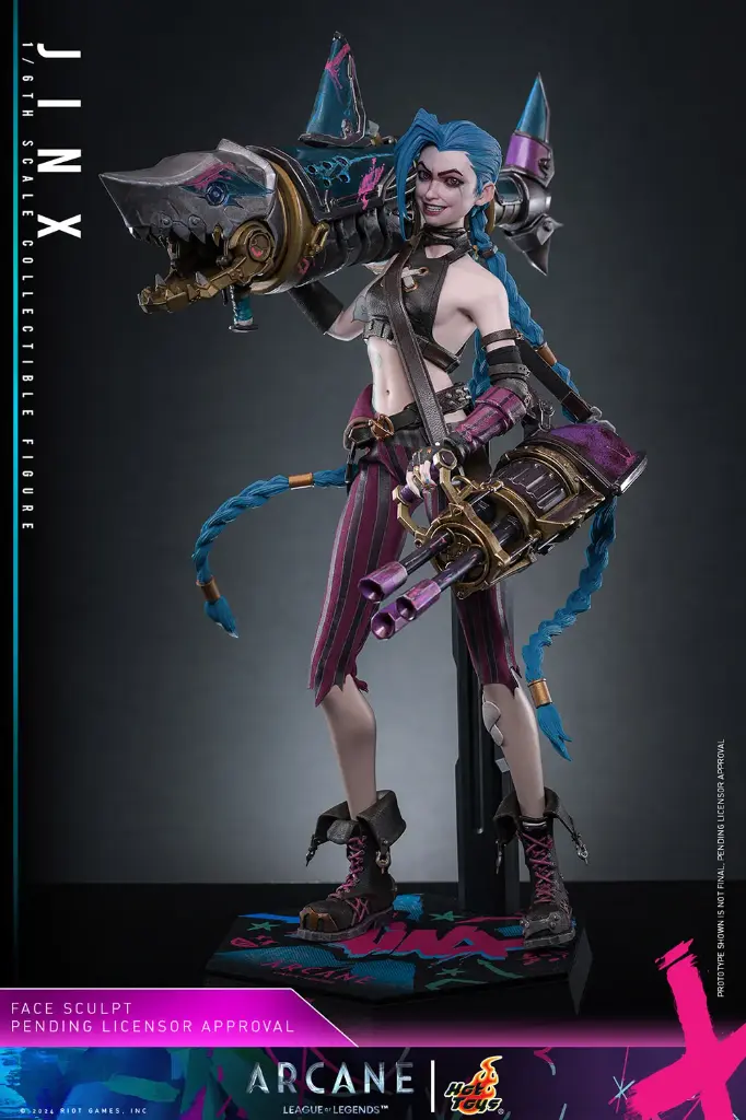 Jinx Arcane League of Leguends - HOT TOYS - PREVENTA 