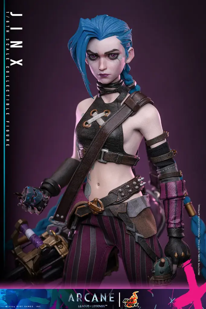 Jinx Arcane League of Leguends - HOT TOYS - PREVENTA 
