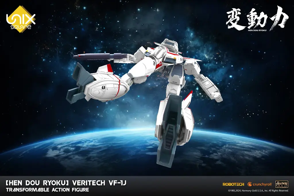 Veritech VF-1J Transformable (Rick Hunter) "Robotech" - UNIX SQUARE - PREVENTA