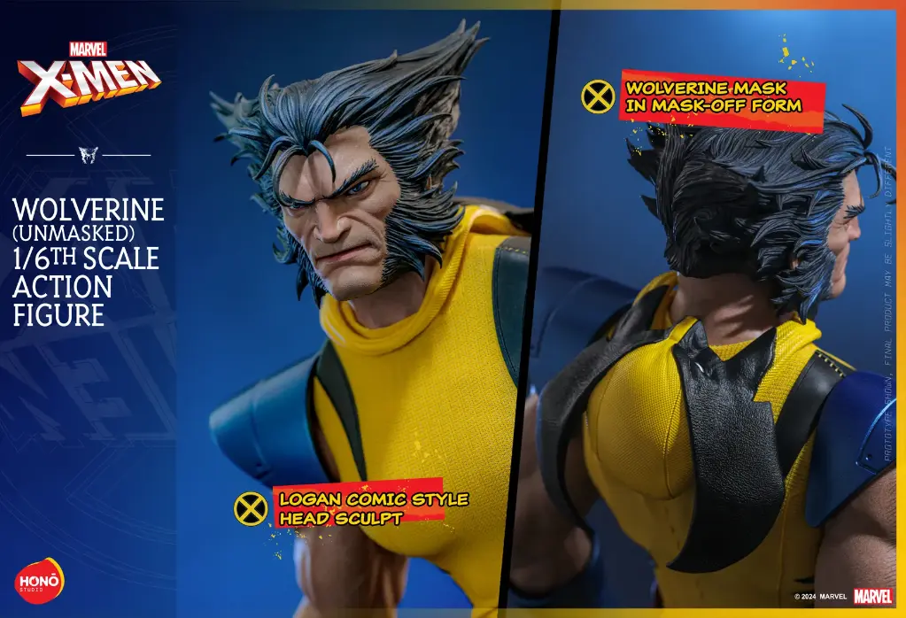 Wolverine (Unmasked) X-Men - HONŌ STUDIO COLLECTIBLES - PREVENTA