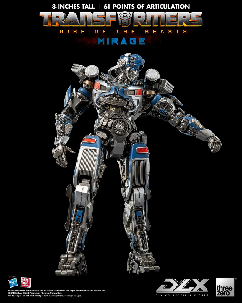 MIRAGE Transformers The Rise of the Beasts DLX THREEZERO -  THREEZERO – PREVENTA