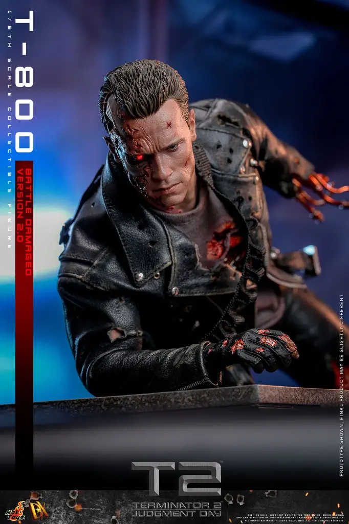 T-800 (Battle Damaged Version 2.0) "Terminator 2: Judgment Day" - HOT TOYS - PREVENTA