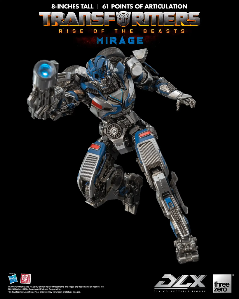 MIRAGE Transformers The Rise of the Beasts DLX THREEZERO -  THREEZERO – PREVENTA