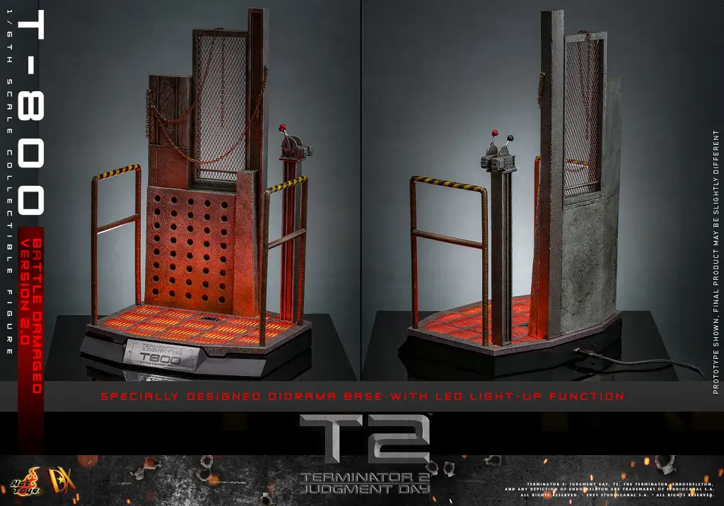 T-800 (Battle Damaged Version 2.0) "Terminator 2: Judgment Day" - HOT TOYS - PREVENTA