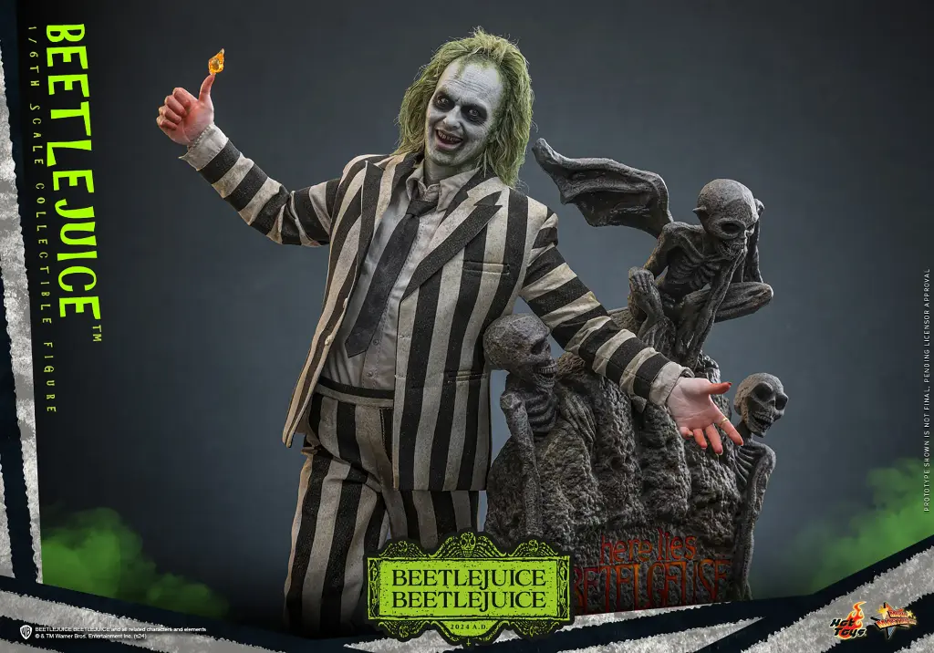 Beetlejuice “Beetlejuice Beetlejuice 2024” – HOT TOYS – PREVENTA