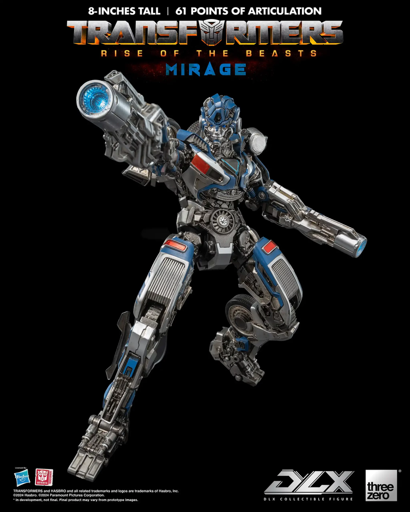 MIRAGE Transformers The Rise of the Beasts DLX THREEZERO -  THREEZERO – PREVENTA