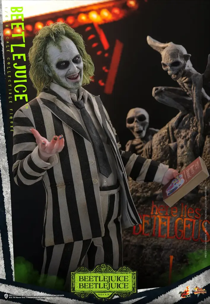 Beetlejuice “Beetlejuice Beetlejuice 2024” – HOT TOYS – PREVENTA