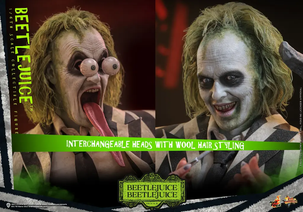 Beetlejuice “Beetlejuice Beetlejuice 2024” – HOT TOYS – PREVENTA