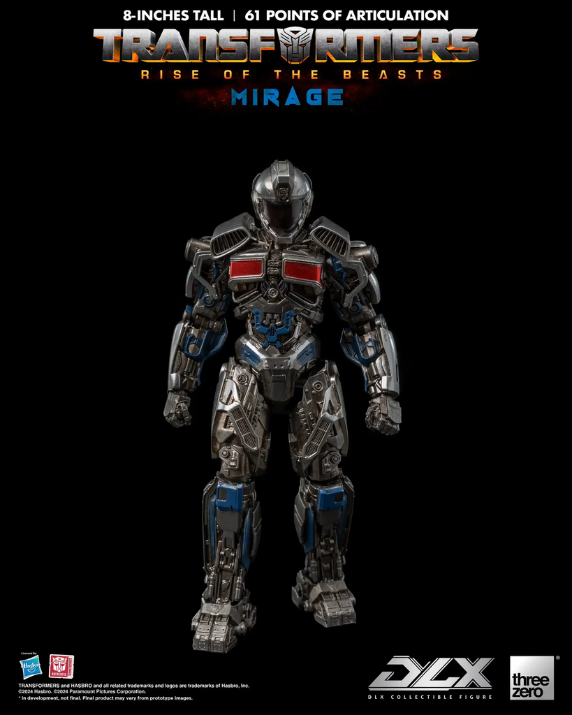 MIRAGE Transformers The Rise of the Beasts DLX THREEZERO -  THREEZERO – PREVENTA