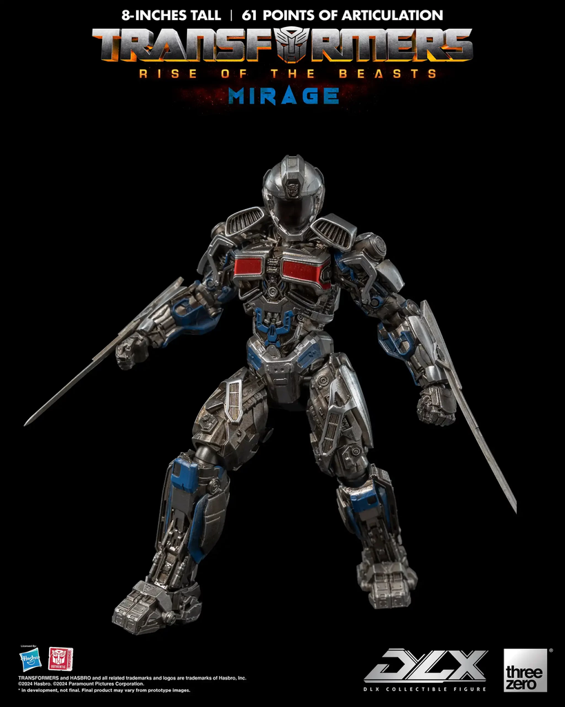 MIRAGE Transformers The Rise of the Beasts DLX THREEZERO -  THREEZERO – PREVENTA