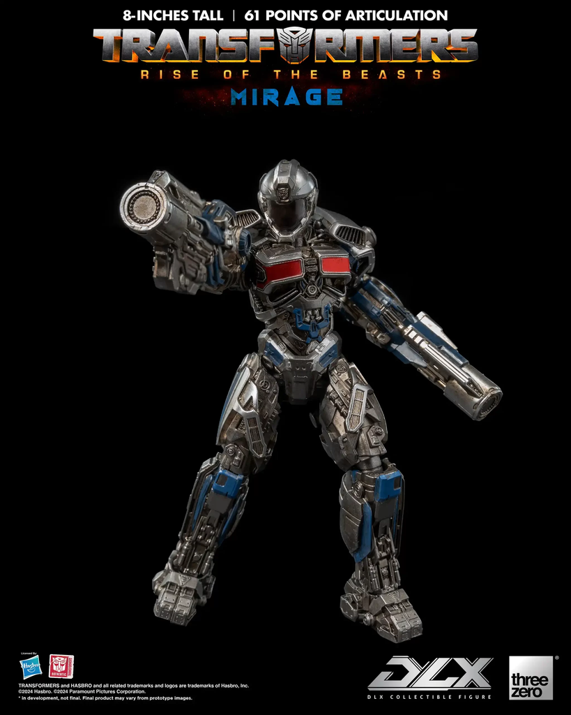 MIRAGE Transformers The Rise of the Beasts DLX THREEZERO -  THREEZERO – PREVENTA