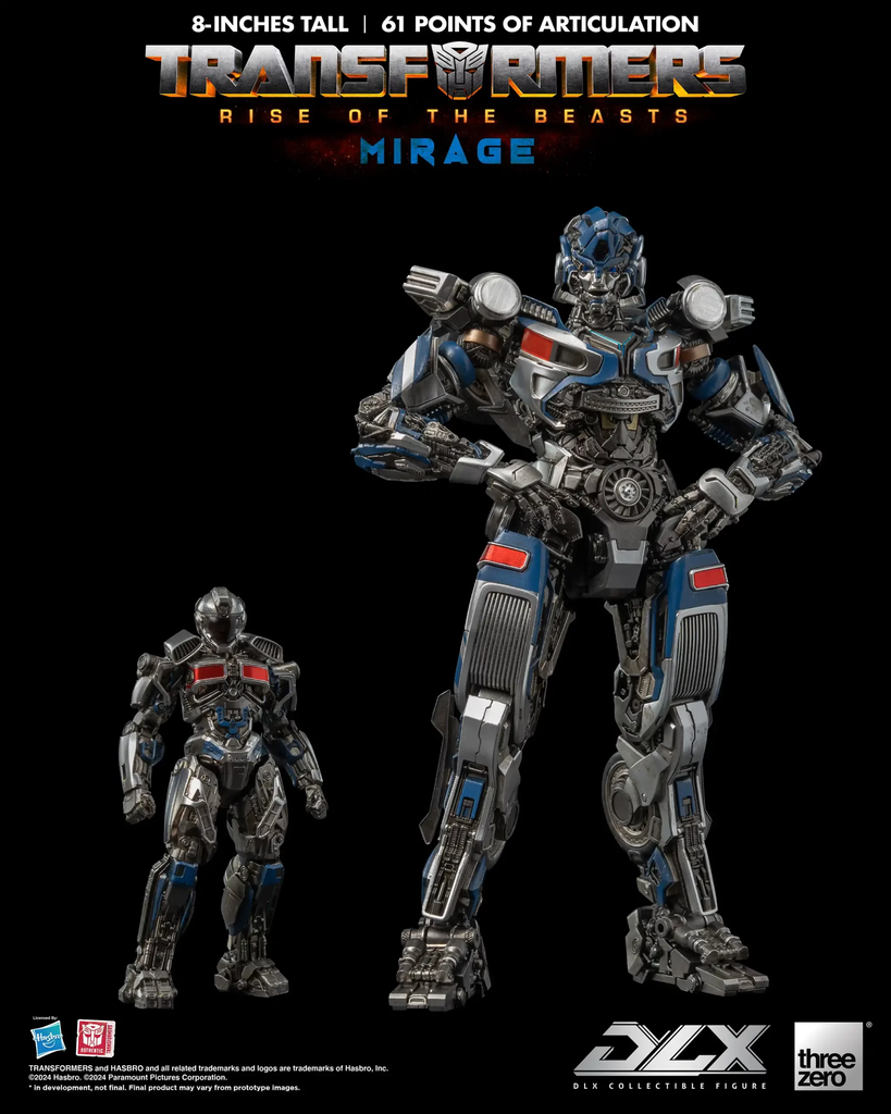 MIRAGE Transformers The Rise of the Beasts DLX THREEZERO -  THREEZERO – PREVENTA