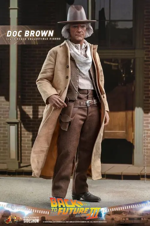 Doc Brown Back to the Future Part III - HOT TOYS