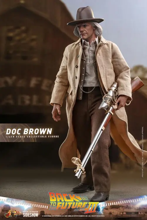 Doc Brown Back to the Future Part III - HOT TOYS