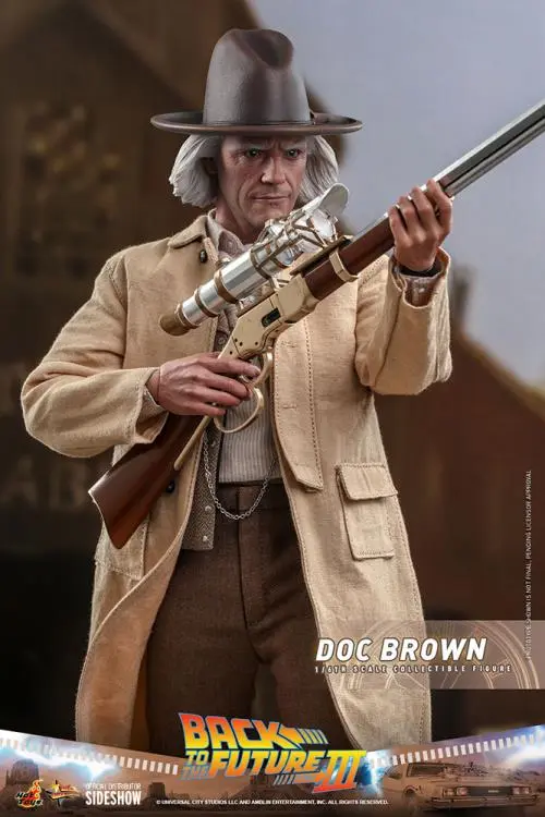 Doc Brown Back to the Future Part III - HOT TOYS