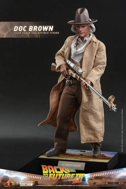 Doc Brown Back to the Future Part III - HOT TOYS