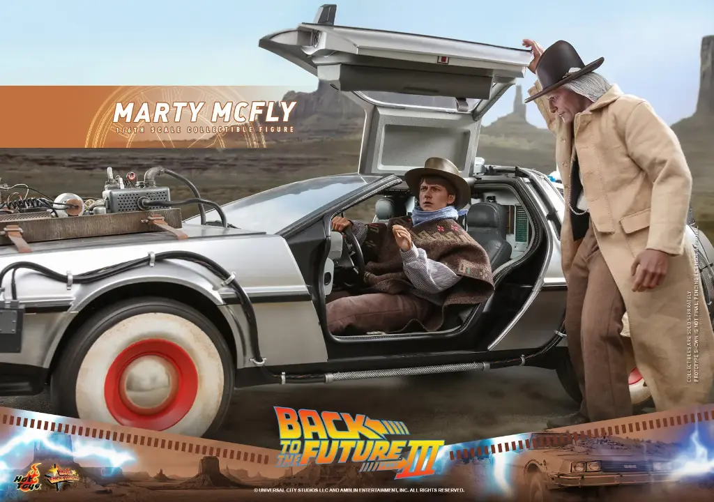 Marty McFly Back to the Future Part III - HOT TOYS