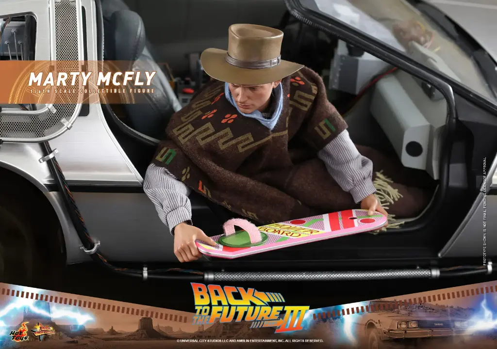 Marty McFly Back to the Future Part III - HOT TOYS