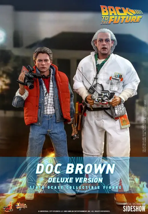 Doc Brown (Deluxe Version) - HOT TOYS