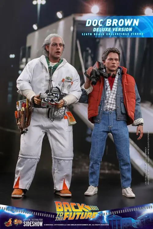 Doc Brown (Deluxe Version) - HOT TOYS