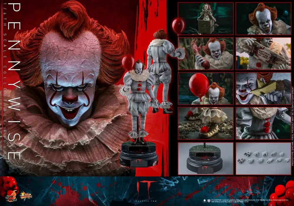 Pennywise IT: Chapter Two 1/6 - HOT TOYS