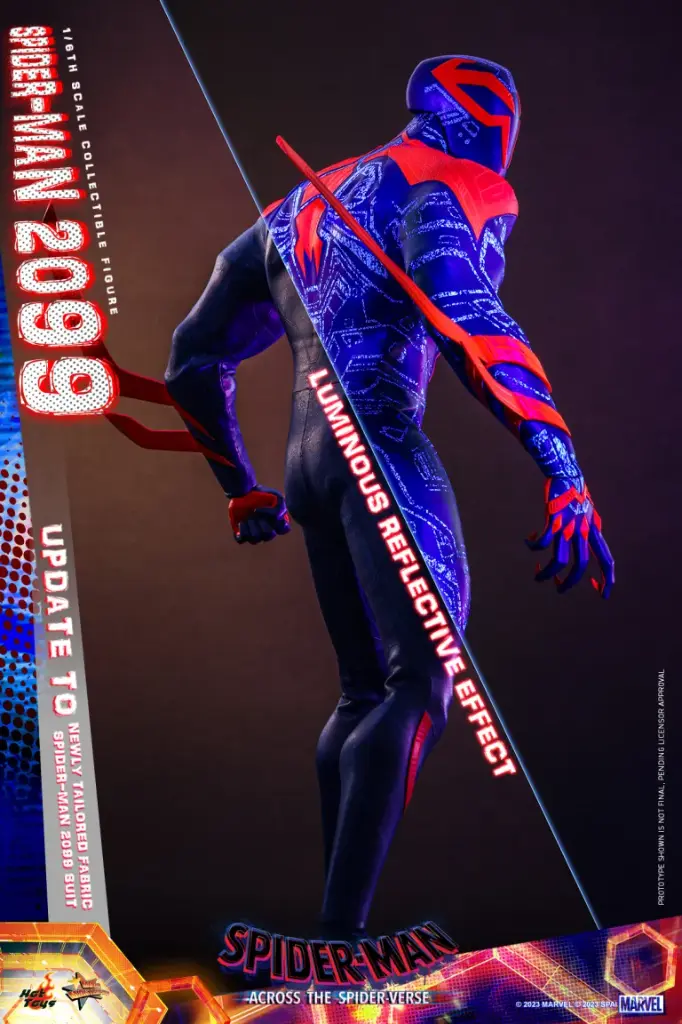 Spider-Man 2099 Spider-Man: Across the Spider-Verse HOT TOYS