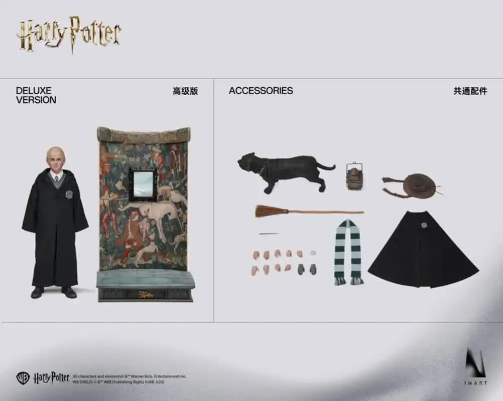 Draco Malfoy 1/6 (Deluxe) "HARRY POTTER AND THE PHILOSOPHER´S STONE" - INART - PREVENTA 