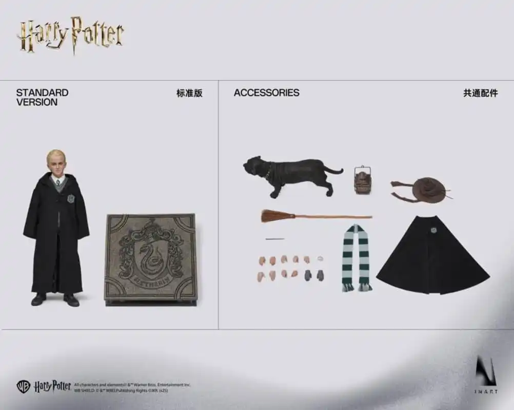 Draco Malfoy 1/6 (Standard) "HARRY POTTER AND THE PHILOSOPHER´S STONE" - INART - PREVENTA 