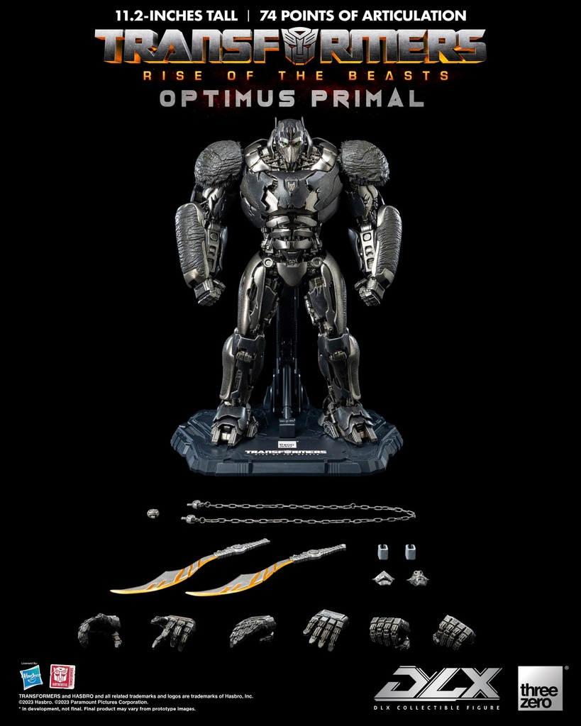 Optimus Primal - Transformers The Rise of the Beasts DLX THREEZERO – PREVENTA
