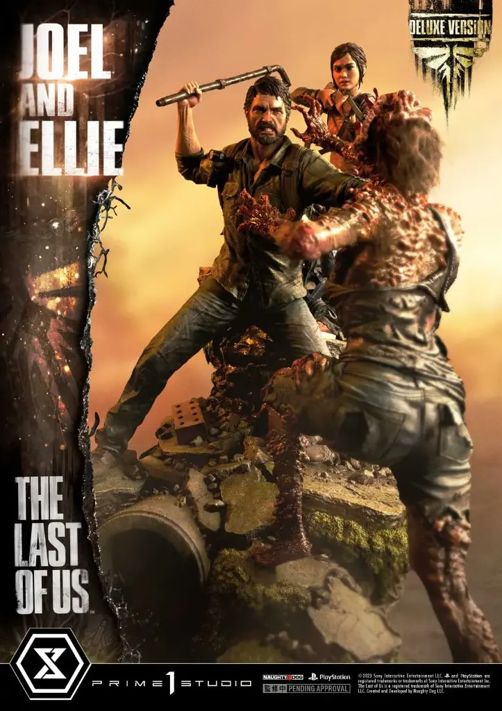 Joel & Ellie (Deluxe Version) Quarter Scale Statue "The Last of Us" PRIME 1 - PREVENTA 