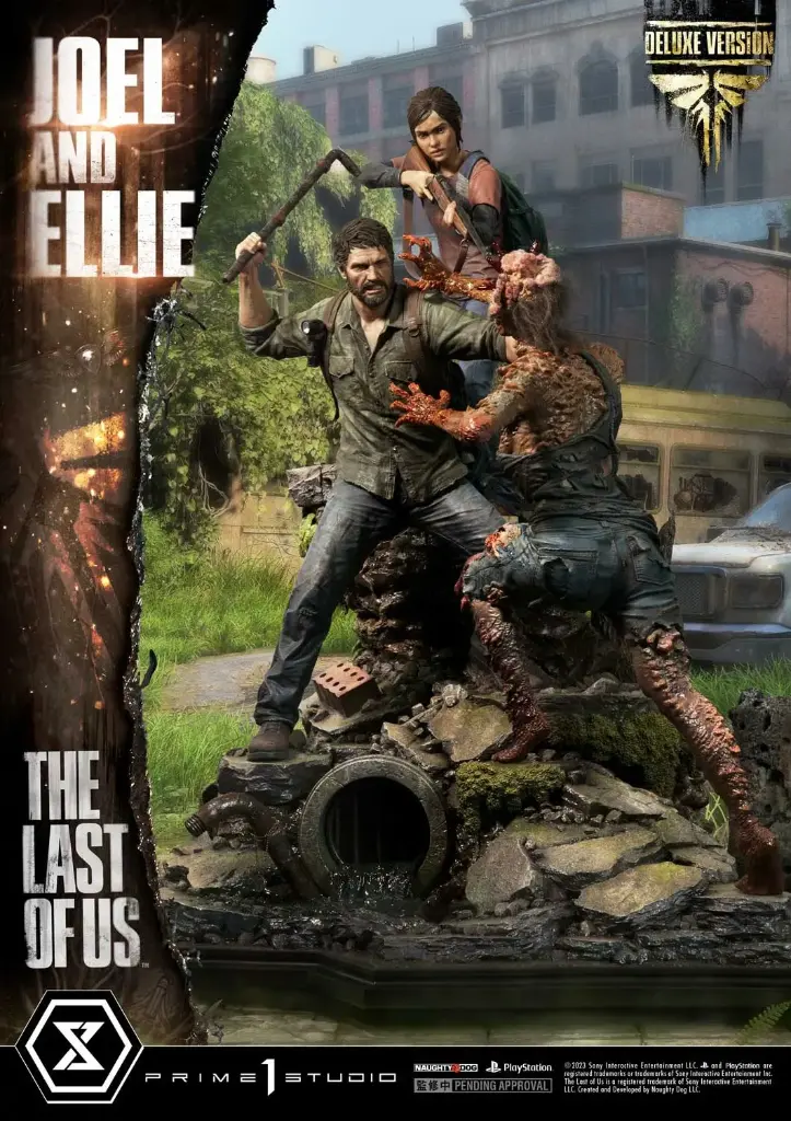 Joel & Ellie (Deluxe Version) Quarter Scale Statue "The Last of Us" PRIME 1 - PREVENTA 
